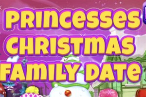 Princesses Christmas Family Date